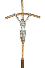 Processional Cross - QF77PC40-Church Life-Empire Bronze-High Polish-Michigan Church Supply