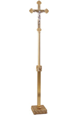 Processional Cross - QF97PC25-Church Life-Empire Bronze-Combination-Michigan Church Supply