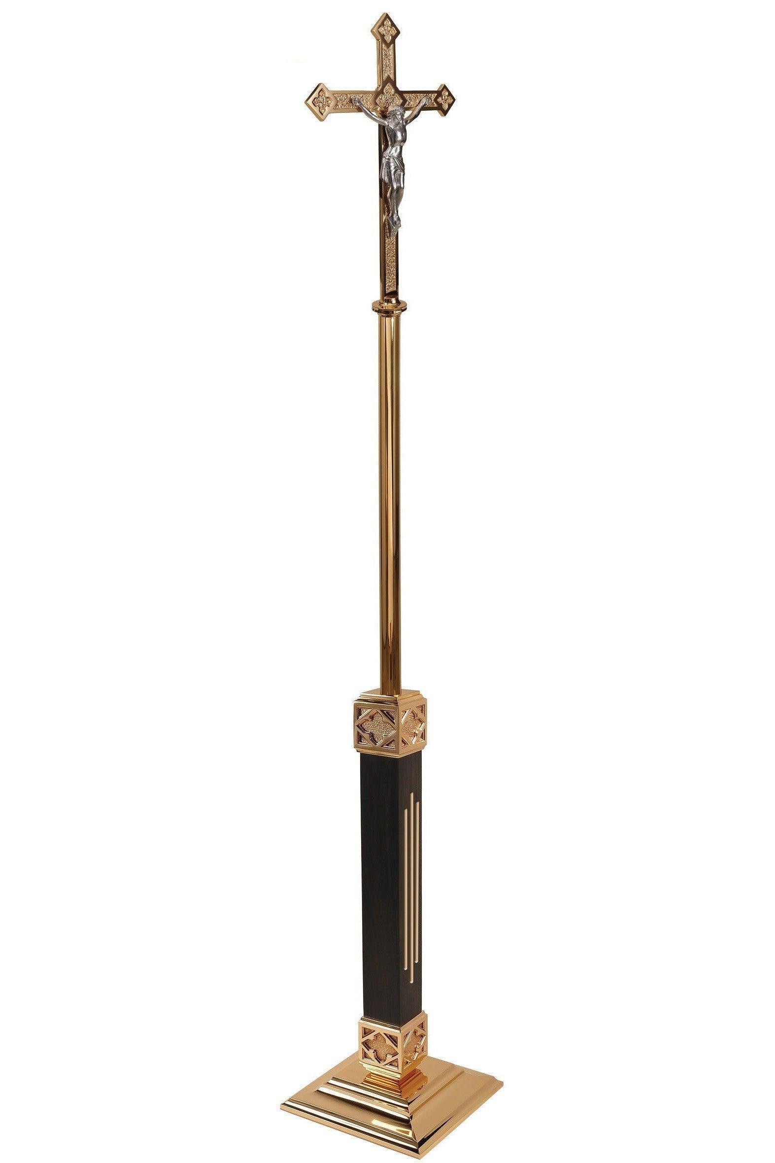 Processional Cross - QF99PC88-Church Life-Empire Bronze-Michigan Church Supply