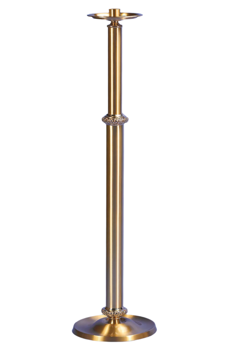 Processional Paschal Candlestick - QF70FC20-P-Church Life-Empire Bronze-Combination-Michigan Church Supply