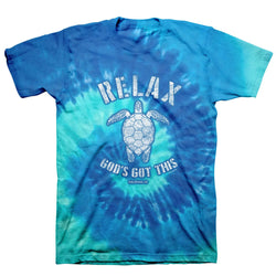 Relax Turtle Tie Dye T-Shirt - KEATD3469