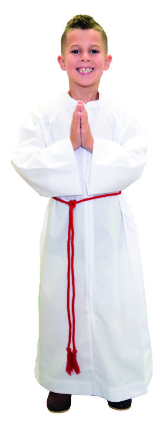 SL554-Altar server alb no hood