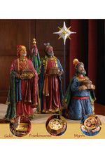 Real Life Nativity Creche - People Only-Inspirational Gifts-Three Kings Gifts-7 Inch Set-Michigan Church Supply