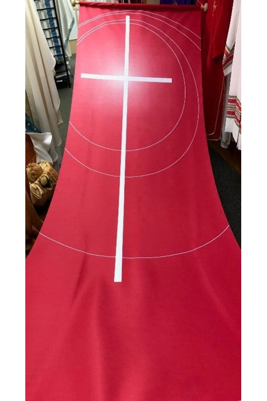 Red Banner - WN7136-Church Life-Art Studio Slabbinck-Michigan Church Supply