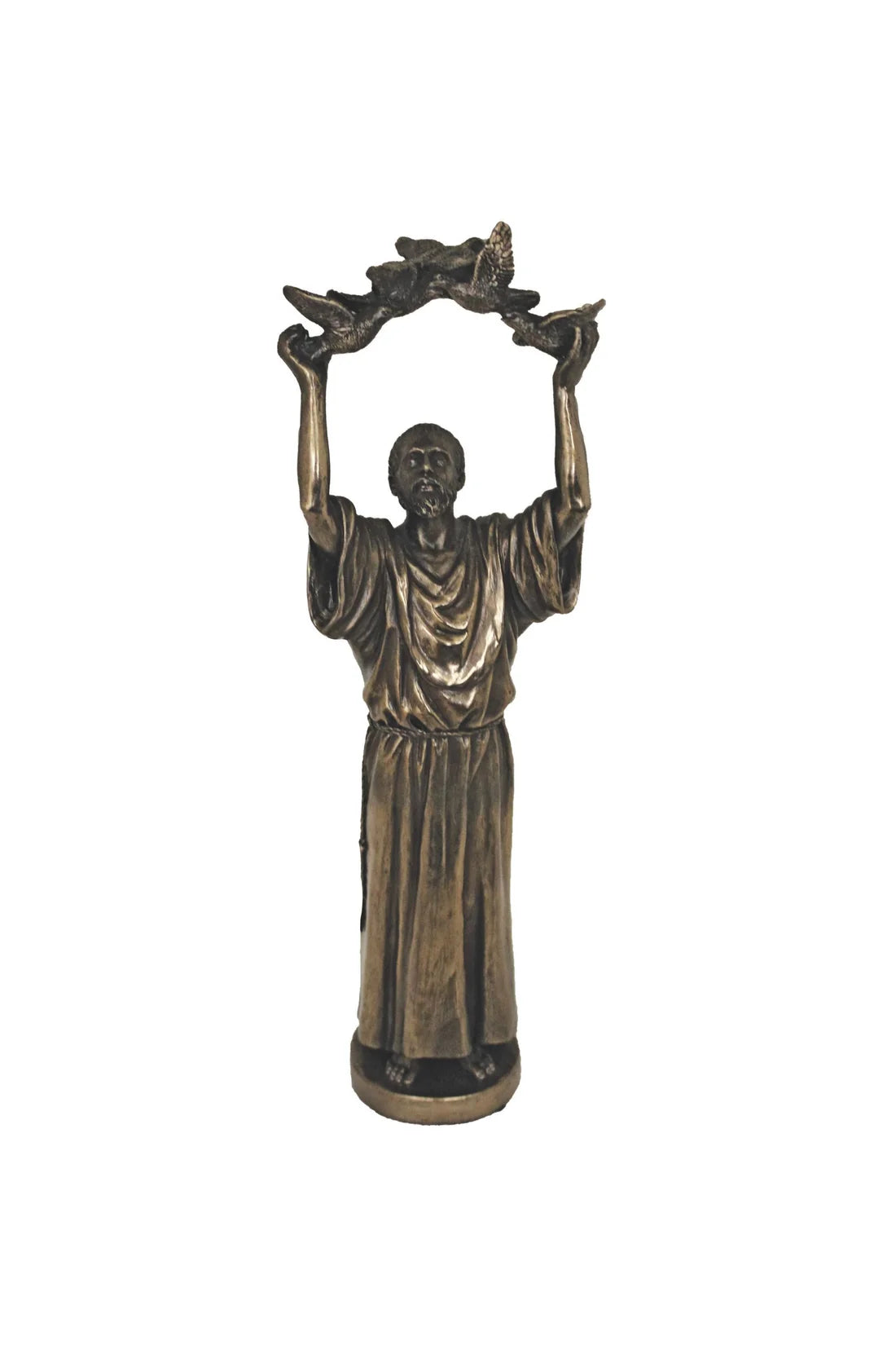 St. Francis peace offering cold cast bronze 11" - ZWSR622BR