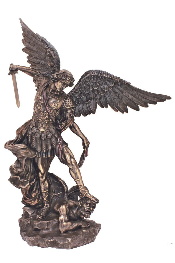St. Michael Bronze Statue - ZWSR74552