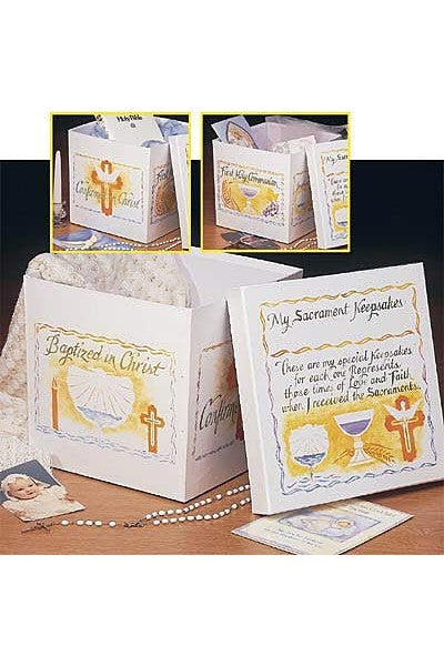 Sacrament Keepsake Box - GE32559-Inspirational Gifts-Cathedral Art Medal and CA Gifts-Michigan Church Supply