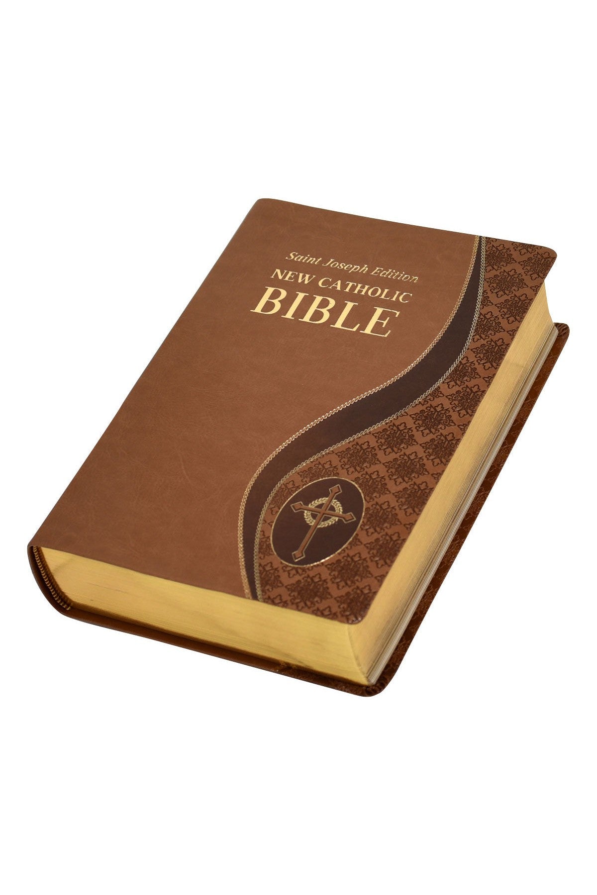 Saint Joseph New Catholic Bible Giant Type - Tan - GF61719TN-Inspirational Gifts-Catholic Book Publishing Corp-Michigan Church Supply