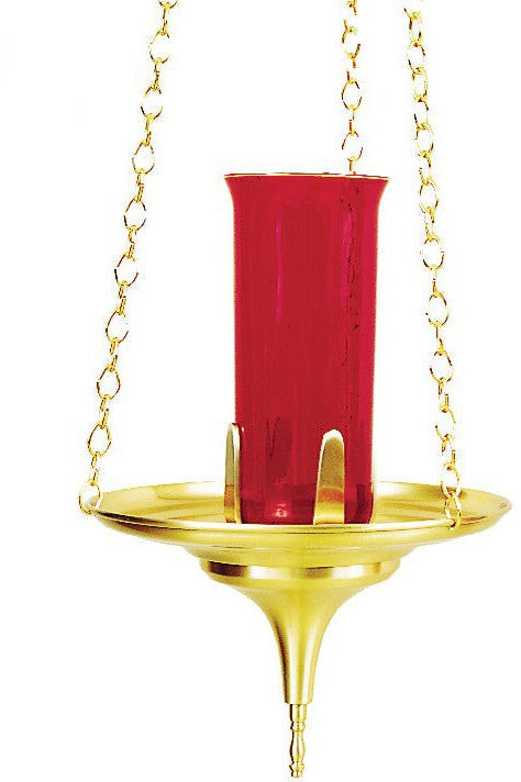 Sanctuary Lamp - QF23HSL23-Church Life-Empire Bronze-Satin-Michigan Church Supply