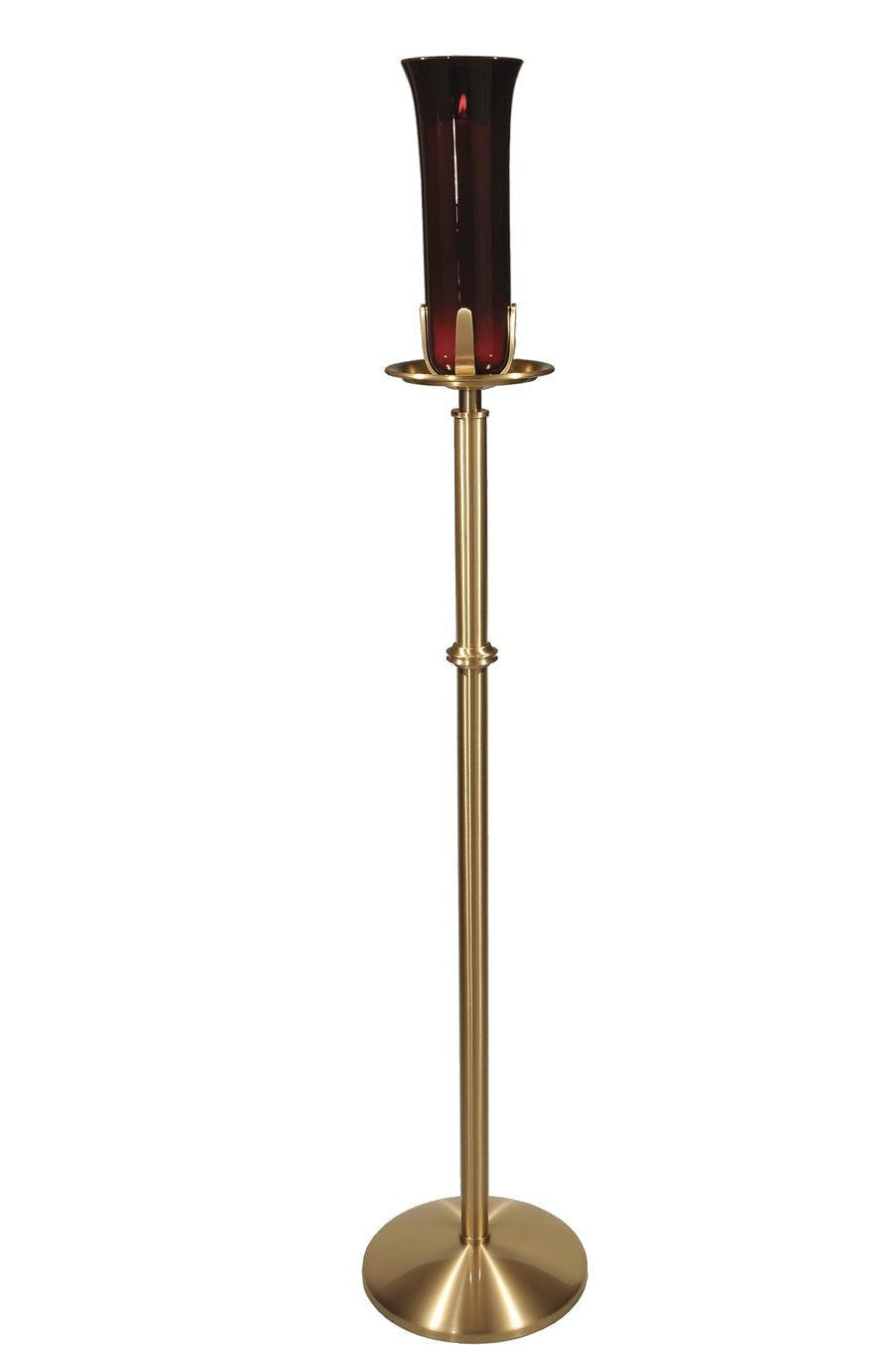Sanctuary Lamp - QF25SSL15-Church Life-Empire Bronze-44" Satin-Michigan Church Supply