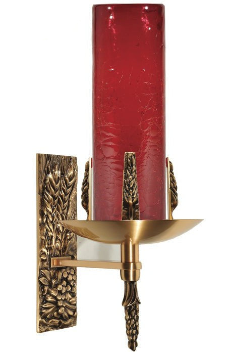 Sanctuary Lamp - QF27BSL27-Church Life-Empire Bronze-Satin-Michigan Church Supply