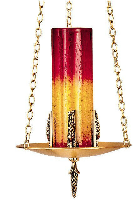 Sanctuary Lamp - QF57HSL57-Church Life-Empire Bronze-Satin-Michigan Church Supply