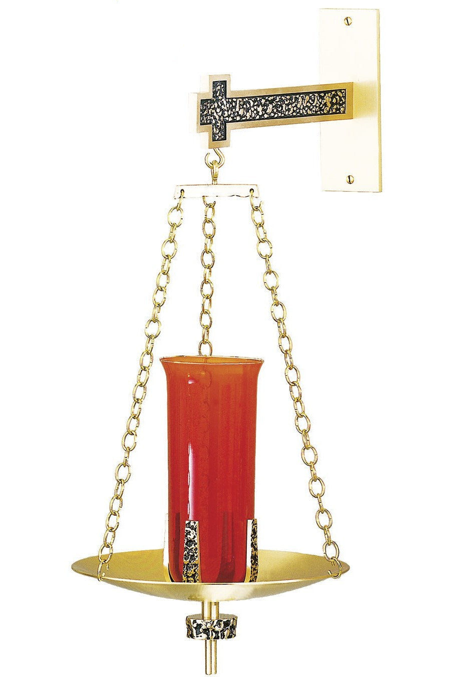 Sanctuary Lamp - QF64HSL97-Church Life-Empire Bronze-Satin Without Bracket-Michigan Church Supply