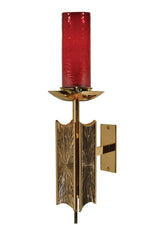 Sanctuary Lamp - QF75BSL18-Church Life-Empire Bronze-Satin-Michigan Church Supply