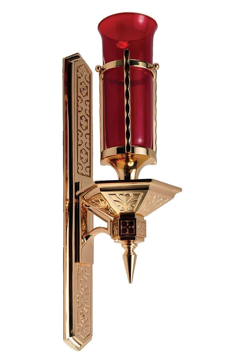 Sanctuary Lamp - QF99BSL42-Church Life-Empire Bronze-Satin-Size A-Michigan Church Supply