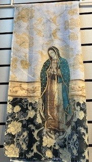 Our Lady of Guadalupe Scarf - JKSCARF-GUADGR