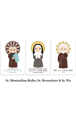 Set of Saint Flash Cards - NE15576-Inspirational Gifts-New Day-Michigan Church Supply