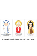 Set of Saint Flash Cards - NE15576-Inspirational Gifts-New Day-Michigan Church Supply