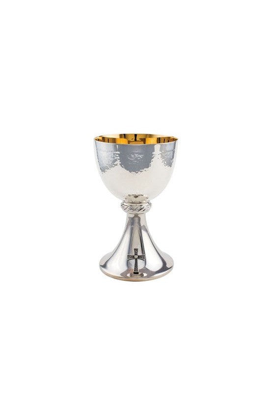 Silver Chalice with Paten- EGA766S-Church Life-Alviti-Michigan Church Supply