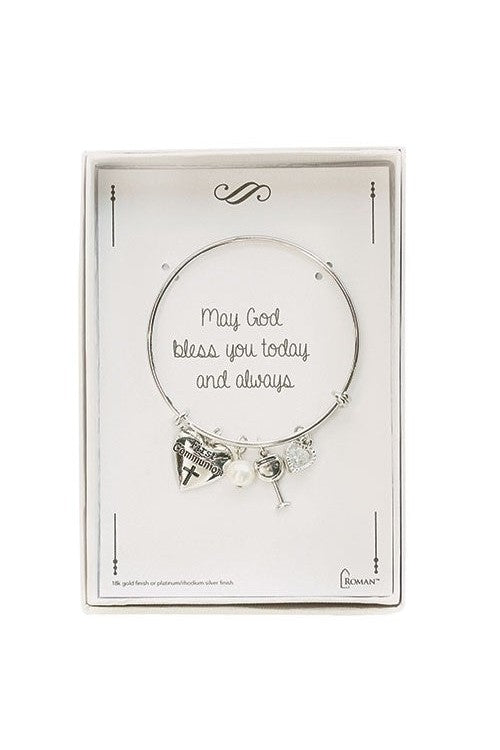 Silver First Communion Bracelet - LI12737-Jewelry/Inspirational Gifts-Roman, Inc-Michigan Church Supply