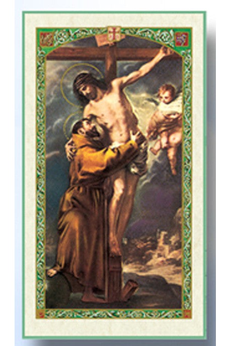 St Francis Holy Cards/Prayer for Peace Spanish - pk of 25 - WSHC9035S-Inspirational Gifts-San Francis-Michigan Church Supply