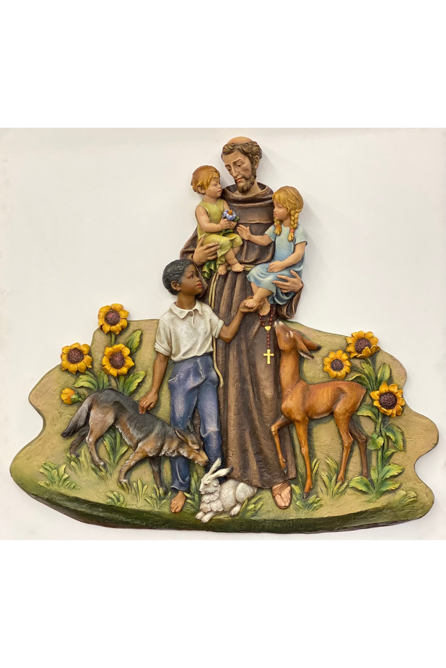 St Francis of Assisi with Children & Animals - HD390/9