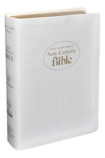 St Joseph New Catholic Bible White - GF61419W-Inspirational Gifts-Catholic Book Publishing Corp-Michigan Church Supply