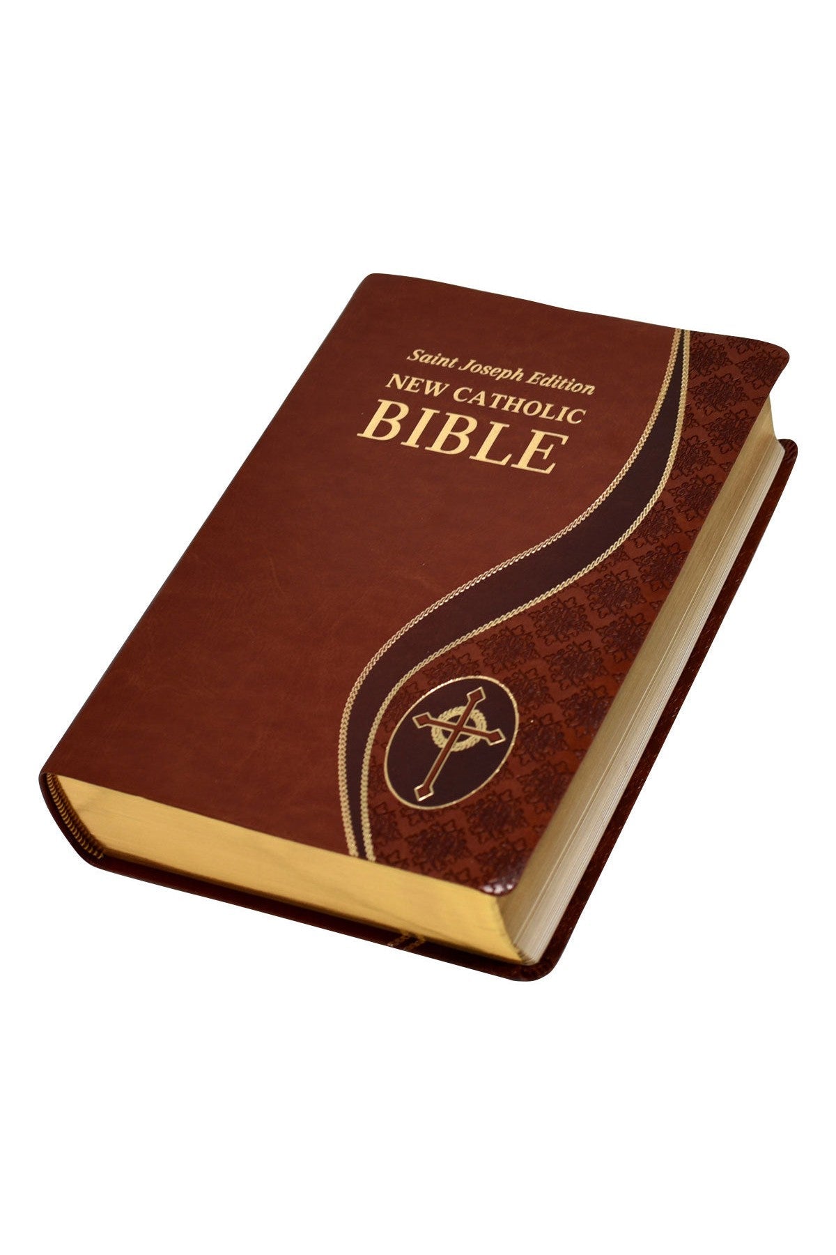 St. Joseph New Catholic Bible Giant Type - Brown - GF61719BN-Inspirational Gifts-Catholic Book Publishing Corp-Michigan Church Supply
