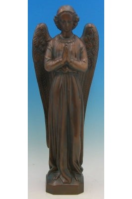 Standing Angel WJSA2475C-Inspirational Gifts-Space Age Plastics-Bronze-Michigan Church Supply