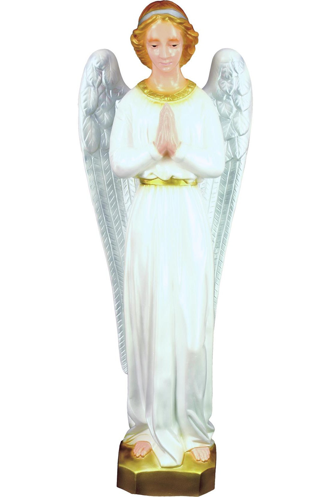 Standing Angel WJSA2475C-Inspirational Gifts-Space Age Plastics-Colored-Michigan Church Supply