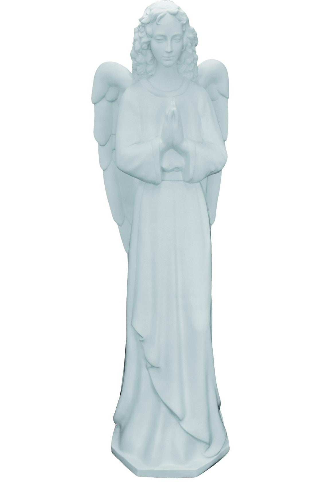 Standing Angel WJSA3670C-Inspirational Gifts-Space Age Plastics-White-Michigan Church Supply