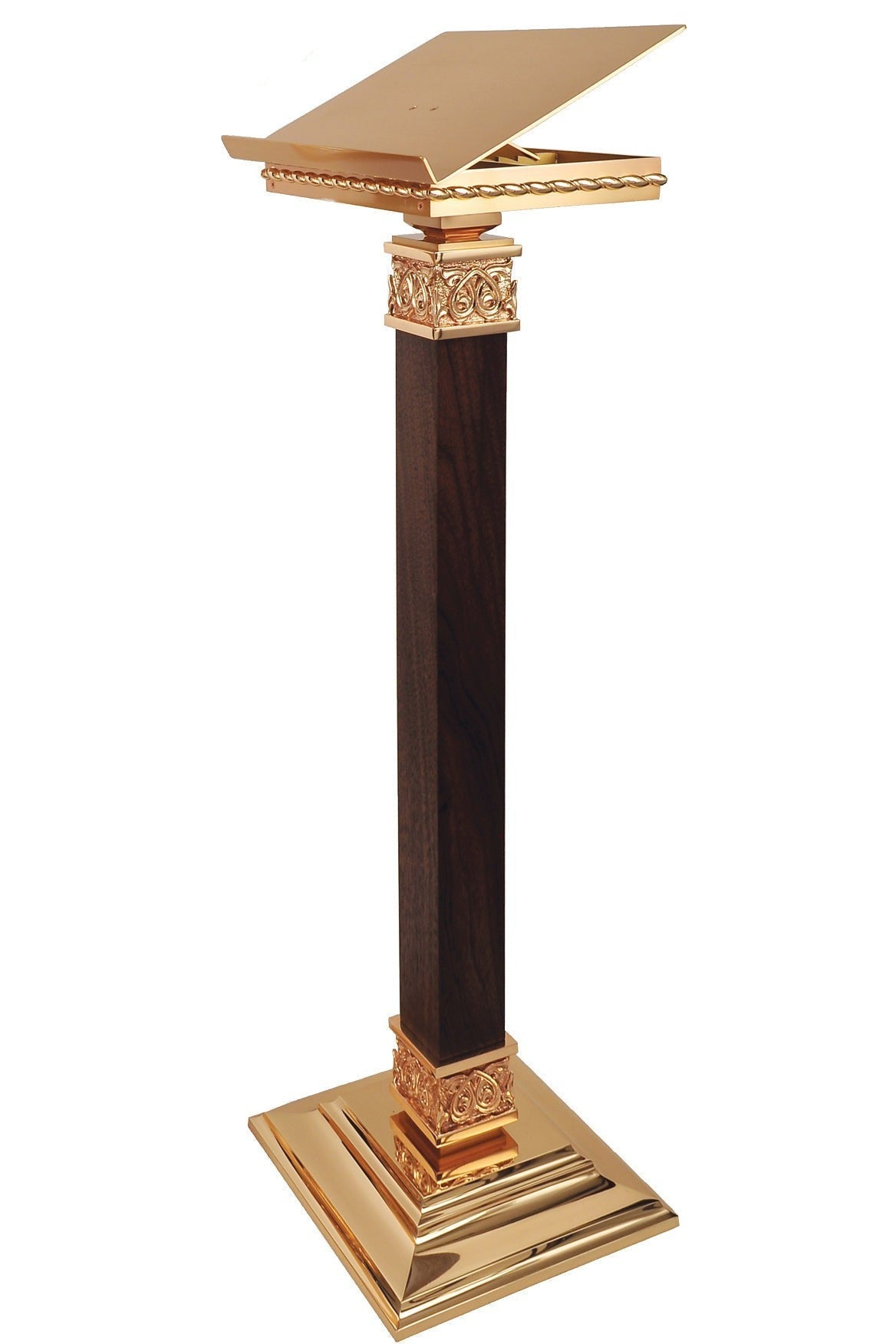 Standing Book Rest - QF90LEC35-Church Life-Empire Bronze-Wood-Michigan Church Supply