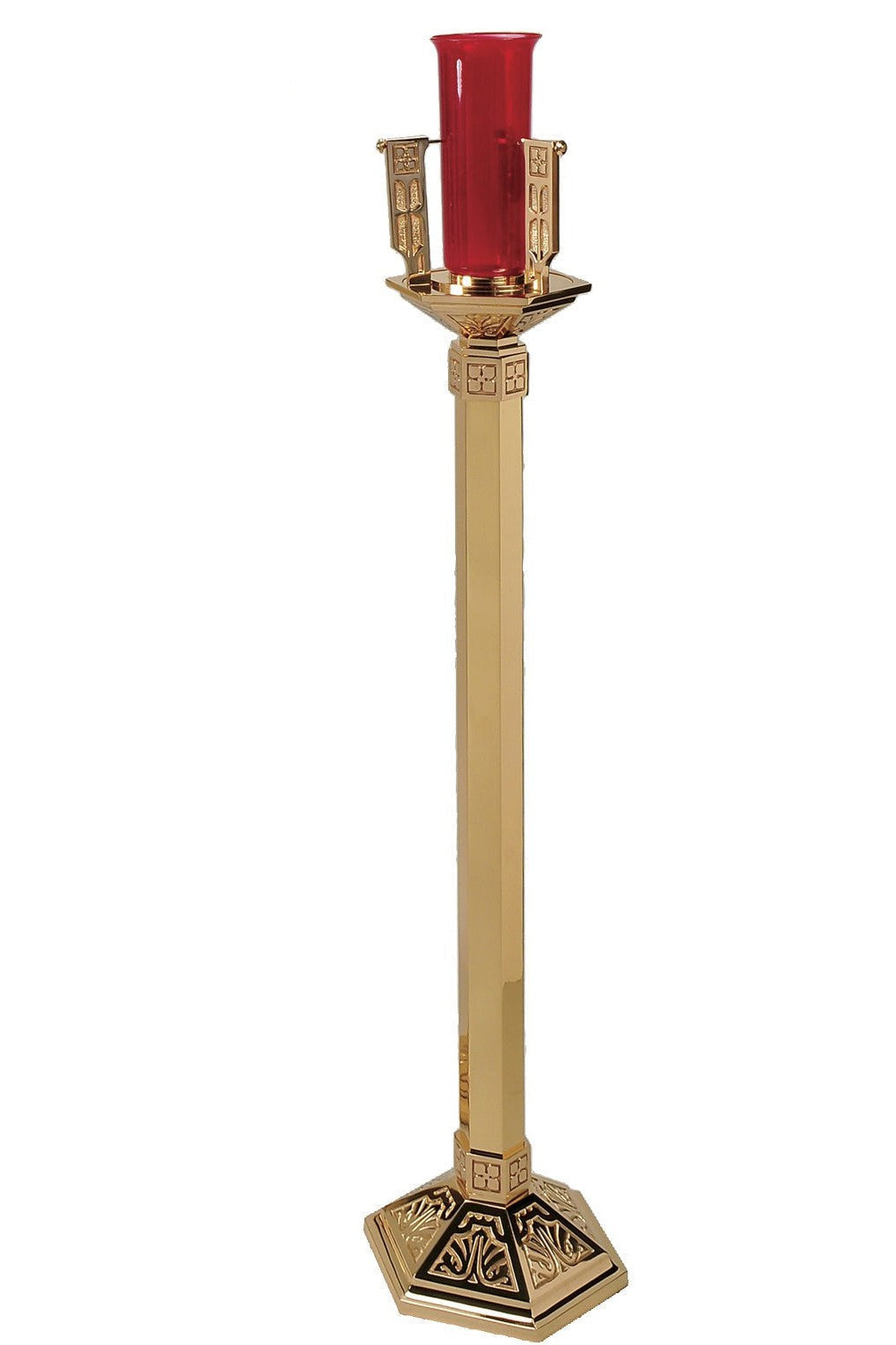 Standing Sanctuary Lamp - QF99SSL42-Church Life-Empire Bronze-Satin-A-Michigan Church Supply