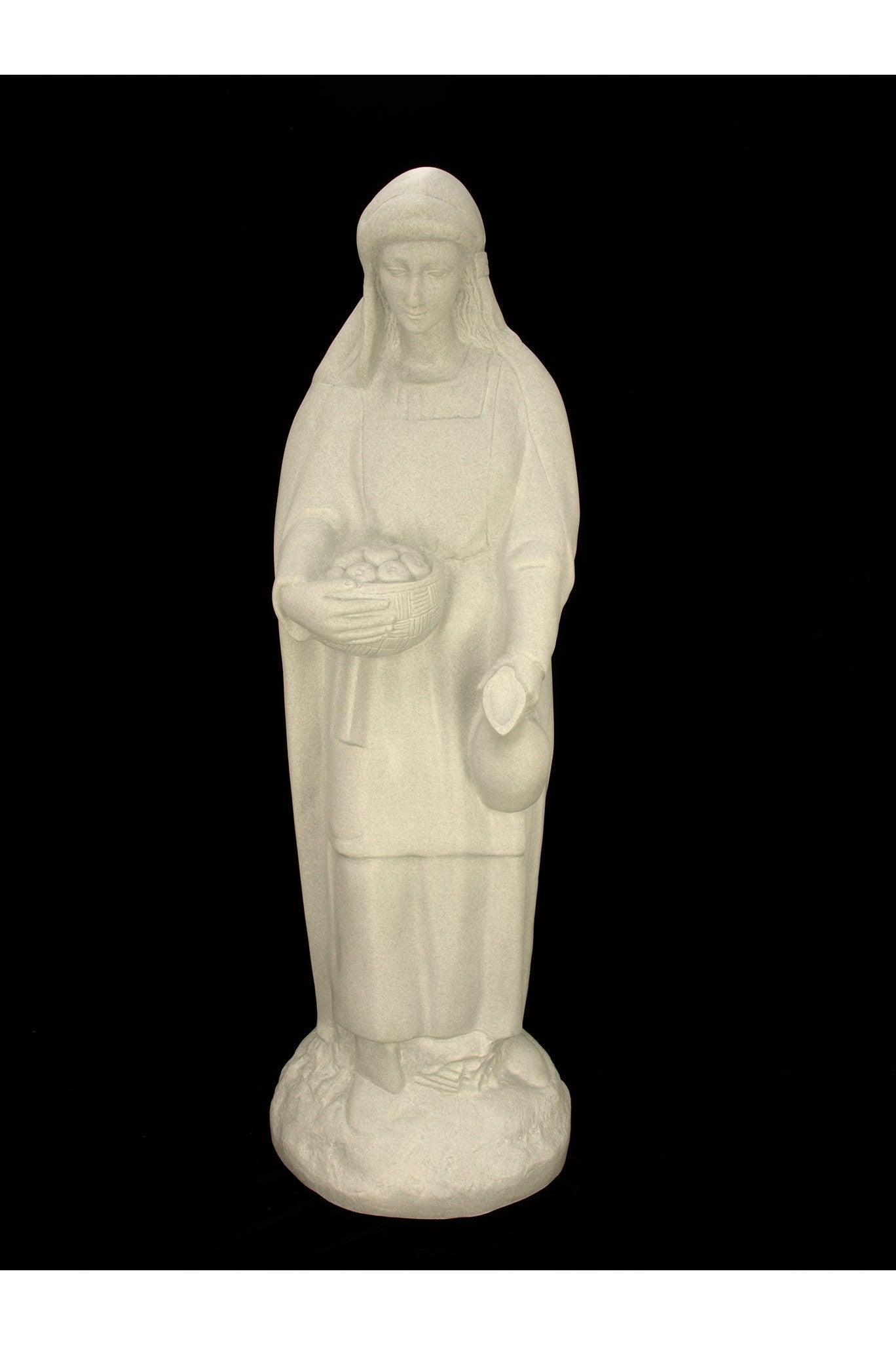 Standing Shepherdess WJSA3655C-Inspirational Gifts-Space Age Plastics-Granite-Michigan Church Supply