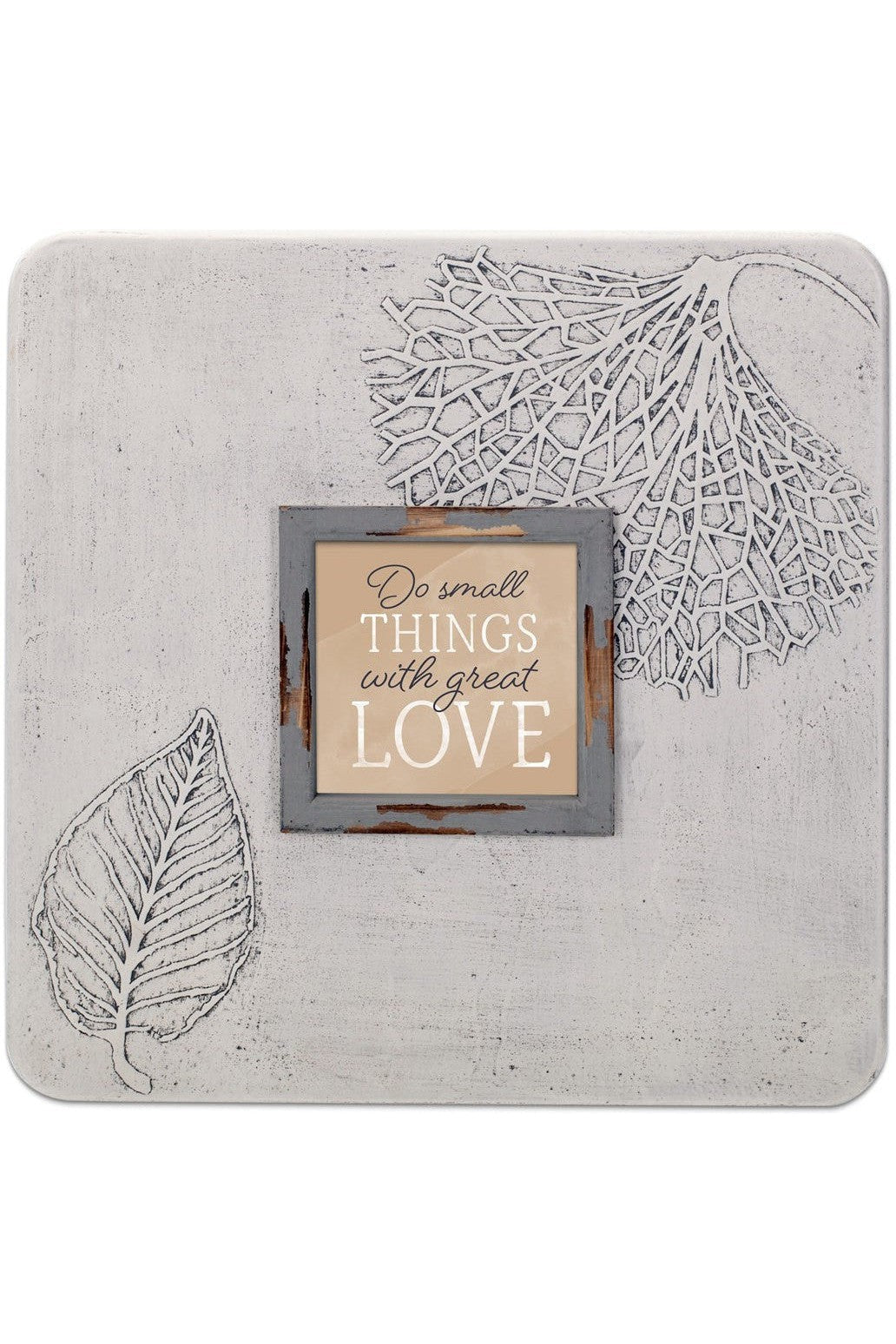 Stone Impression Large Frame for 5x5" photo - GPLSF6-Inspirational Gifts-Cottage Garden-Michigan Church Supply