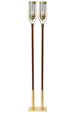 Swinging Processional Torch with Globe (Best Seller) - MIK537-Church Life-Koley-Extra Glass-Michigan Church Supply