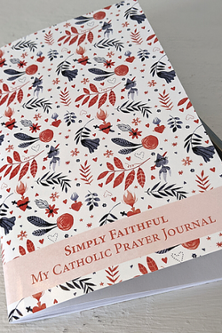 Simply Faithful My Catholic Prayer Journal - IWT2684