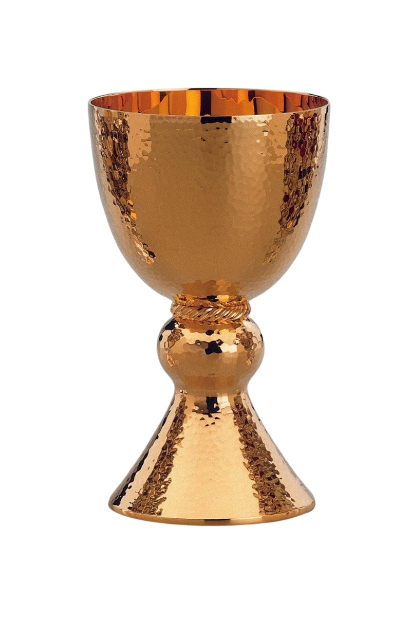 The Bavarian Chalice and Bowl Paten-EW2736-Church Life-Molina/Artistic Silver-Brass Gold Plated-Michigan Church Supply