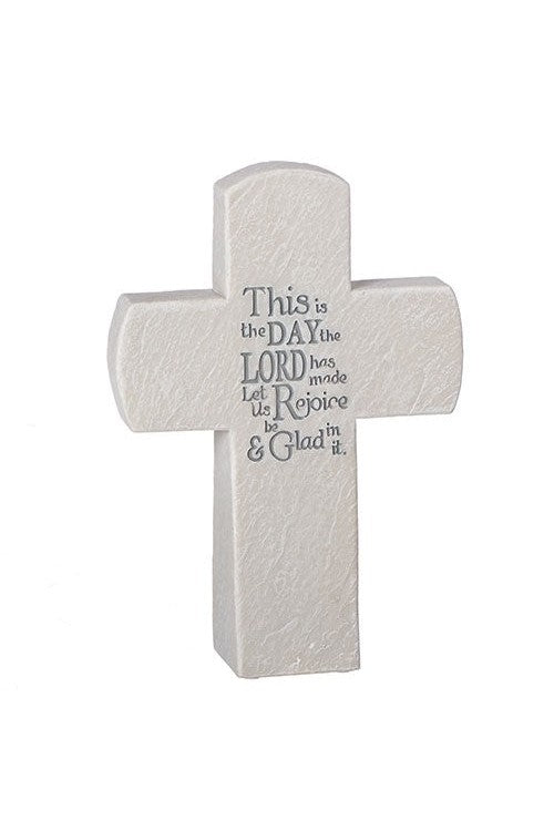 This Is The Day Standing Cross - LI12202-Inspirational Gifts-Roman, Inc-Michigan Church Supply