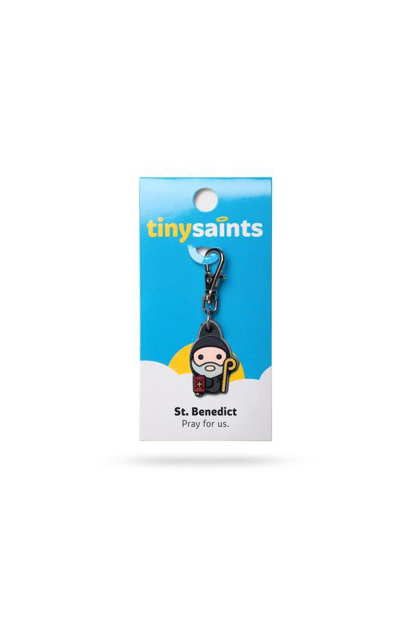 Tiny Saints Key Chain Clips - NETINYSAINTS-Inspirational Gifts-New Day-St Benedict-Michigan Church Supply