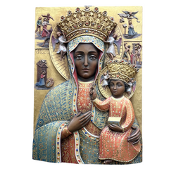 Our Lady of Czestochowa - Bas Relief - HD78037
