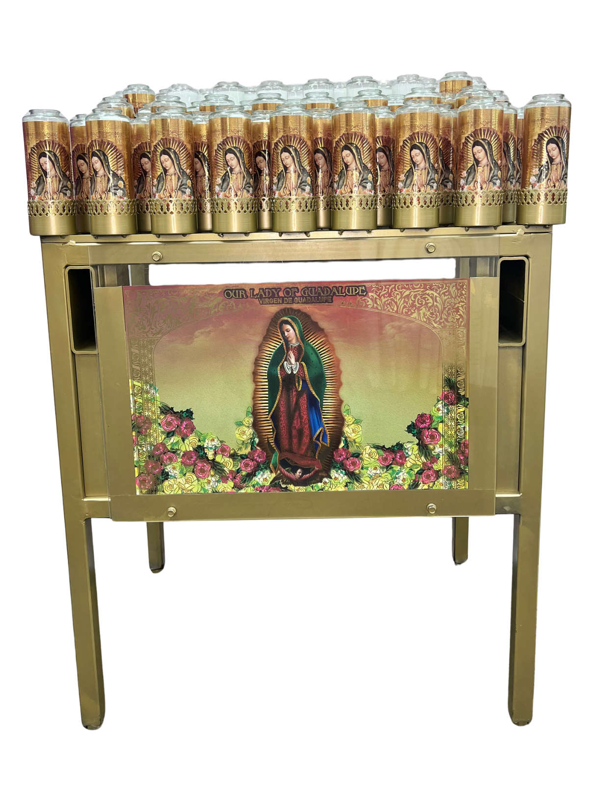 Votive Stand - Our Lady of Guadalupe