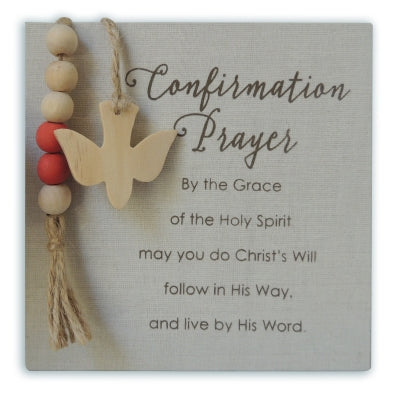 Confirmation Prayer Plaque - GEWP564