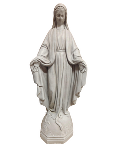 Our Lady of Grace Cement Statue - WY18XX0