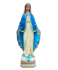 Our Lady of Grace Cement Statue - WY24FC2
