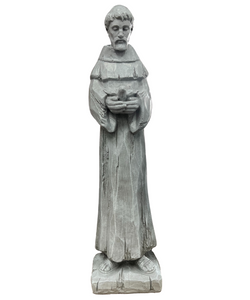 St. Francis Cement Statue - WYFRA36TXX1