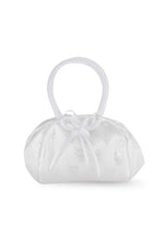 White Satin Purse - TA1640-Inspirational Gifts-Hirten-Michigan Church Supply