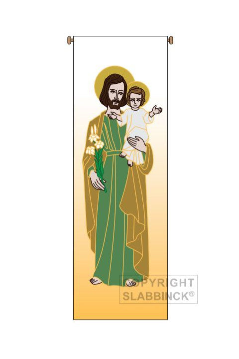 Year of St. Joseph Banner - WN-JOSEPH-Inspirational Gifts-Art Studio Slabbinck-Michigan Church Supply