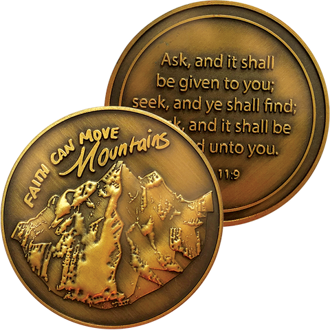 Faith Can Move Mountains Coins - FRCOIN05-4