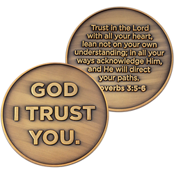 God, I Trust You Coins - FRCOIN38-4